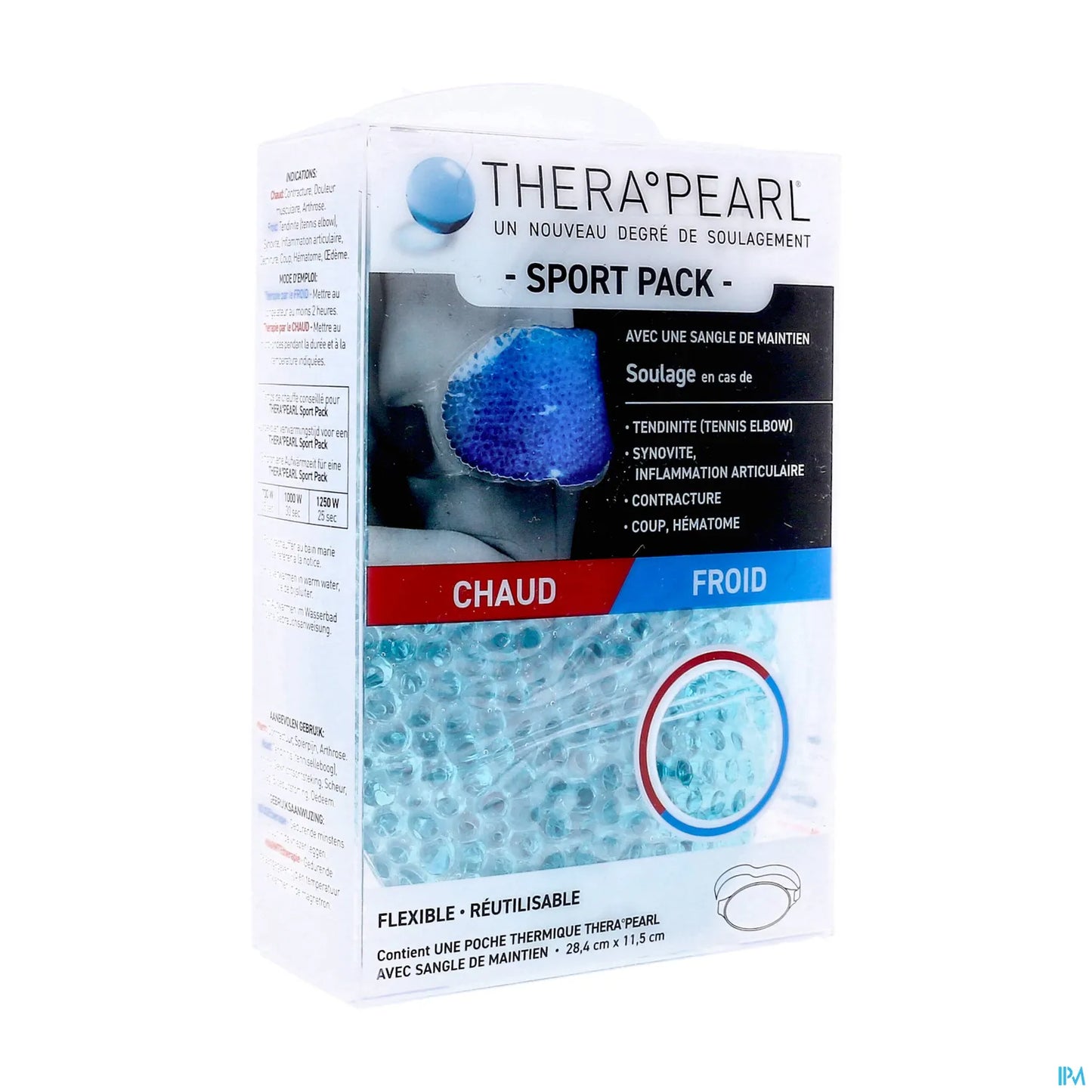 TheraPearl Compresse Pack Sport Avec Sangle 1 Boite