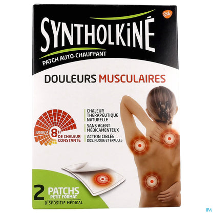 Cerotto riscaldante di piccole dimensioni 13 x 9,5 cm autoadesivo per il trattamento del dolore muscolare