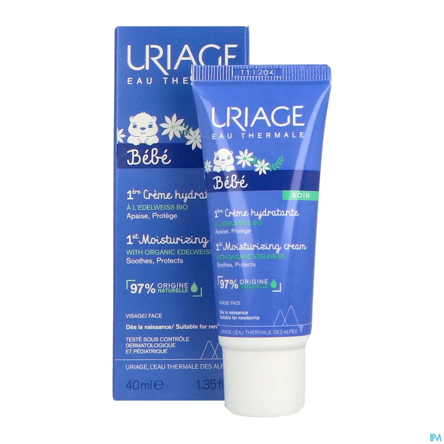 Bébé 1ère Crème Hydratante Visage 40ml