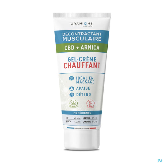 Muscle Relaxant CBD Arnica Heating Gel-Cream 75ml