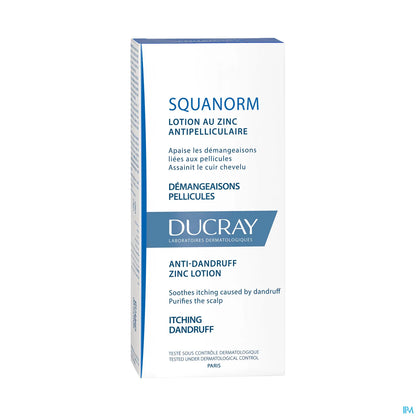 Squanorm Lotion Antipelliculaire Zinc 200 ml