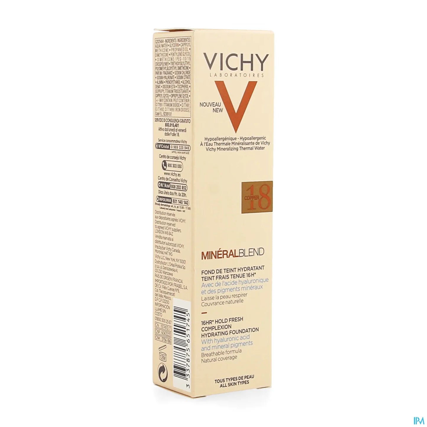 Fond de Teint Minéralblend 18 Copper 30 mL