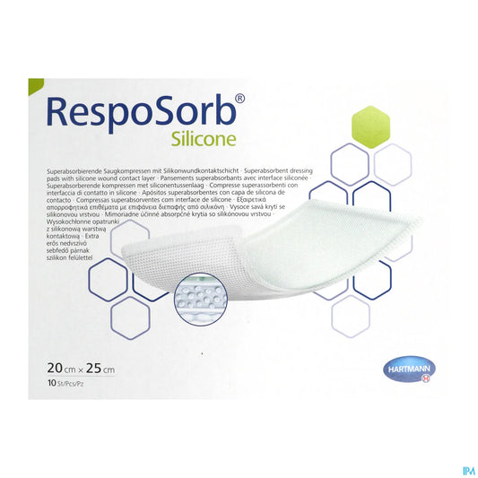 RespoSorb Silicone 20 x 25 cm Boîte de 10