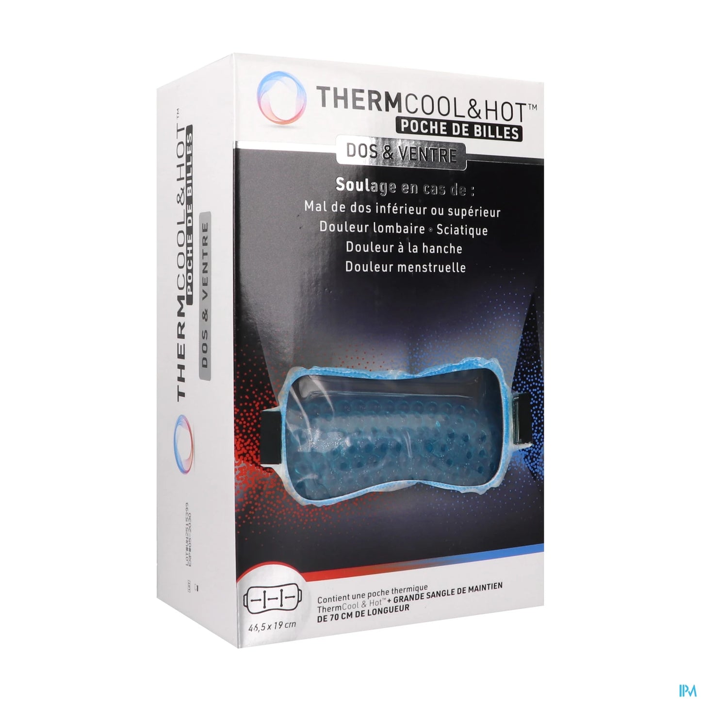 Thermcool Hot Poche De Billes Dos 1 unité