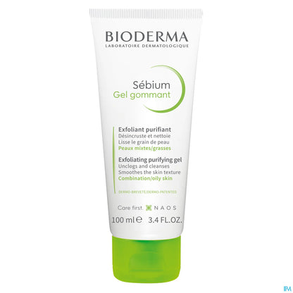 Sébium Gel Gommant Exfoliant Purifiant 100ml