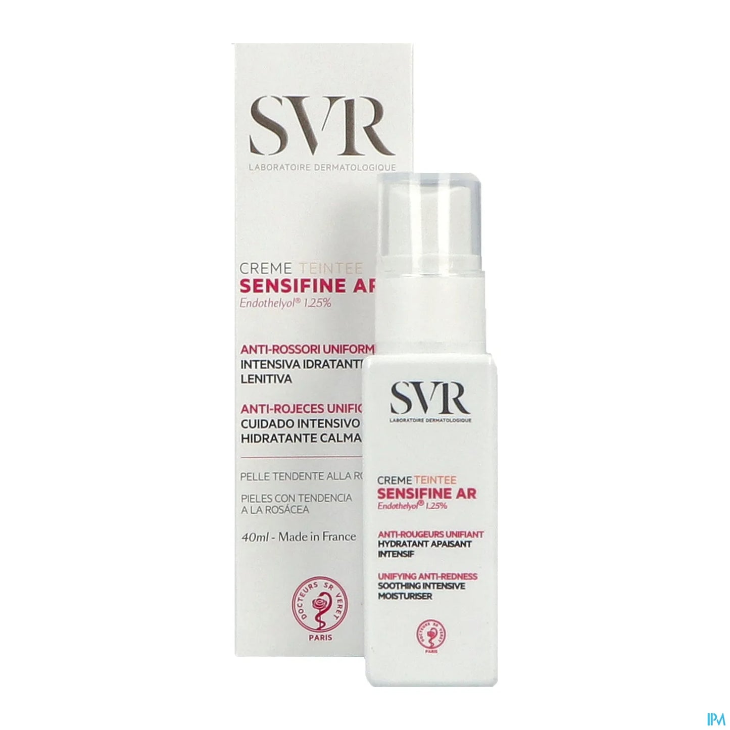 Sensifine AR Crème Teintée Soin Intensif Anti-Rougeurs 40ml