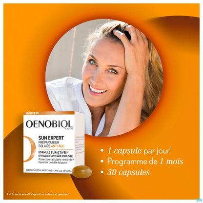 Sun Expert Préparateur Solaire Anti Âge 30 Capsules