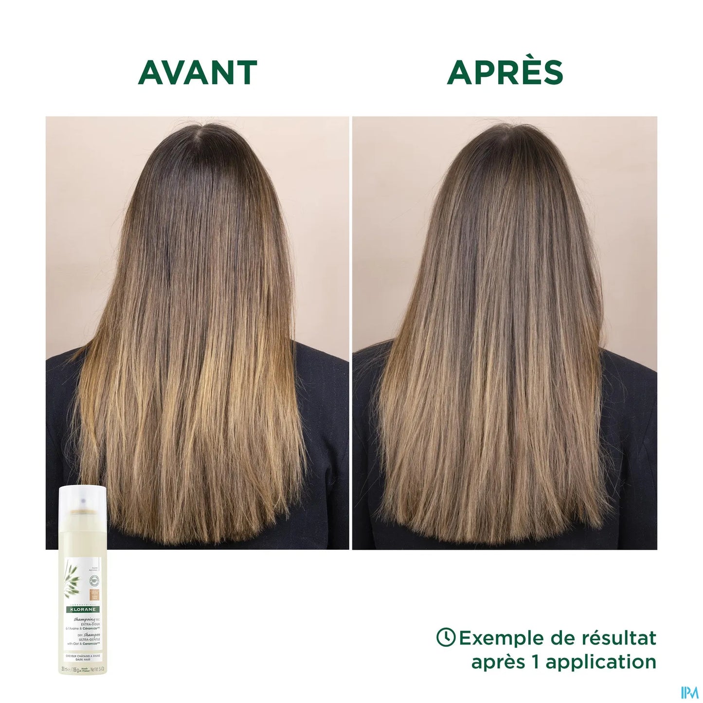 Shampoo secco all'avena colorato 150 ml