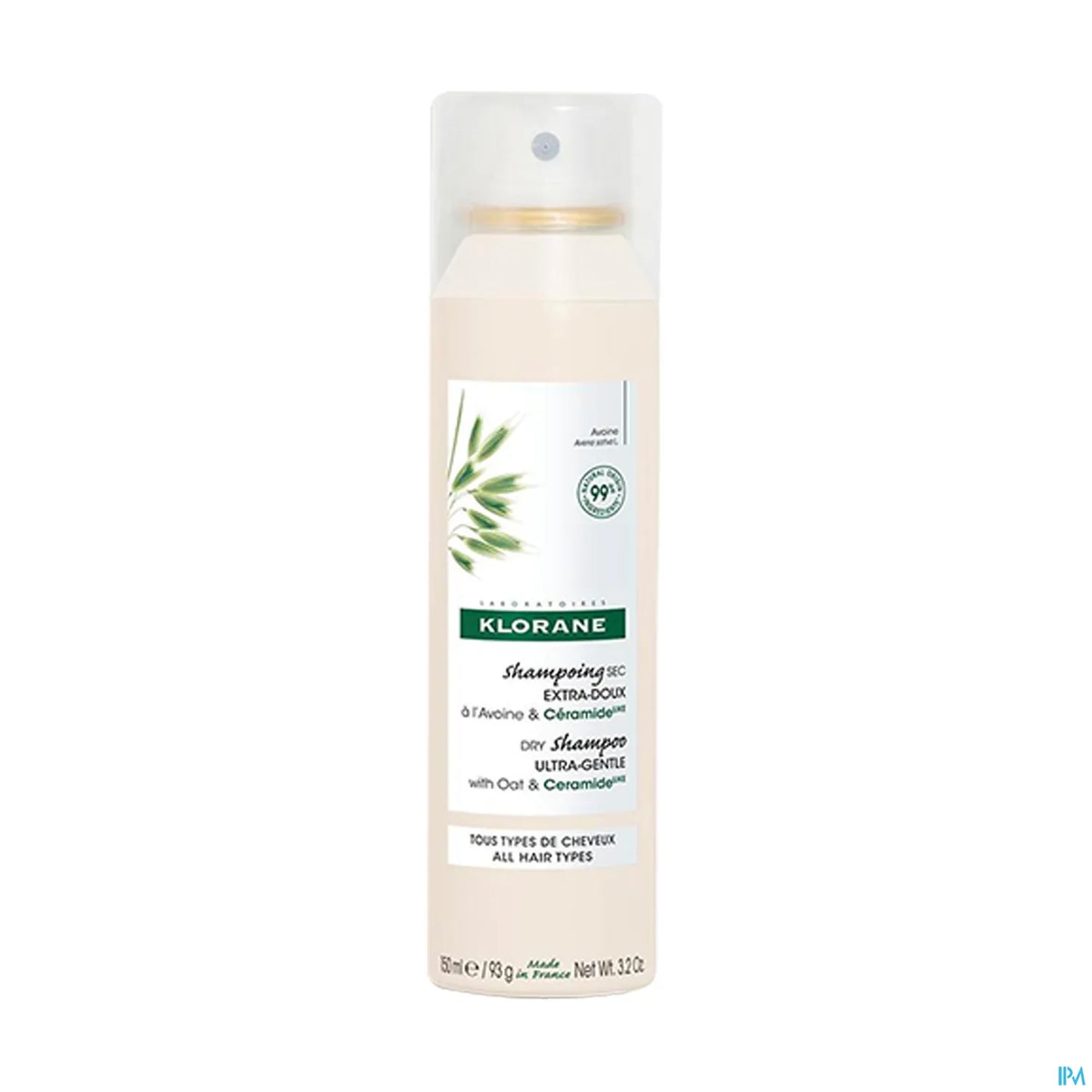 Shampoo secco extra delicato con avena e ceramide 150 ml