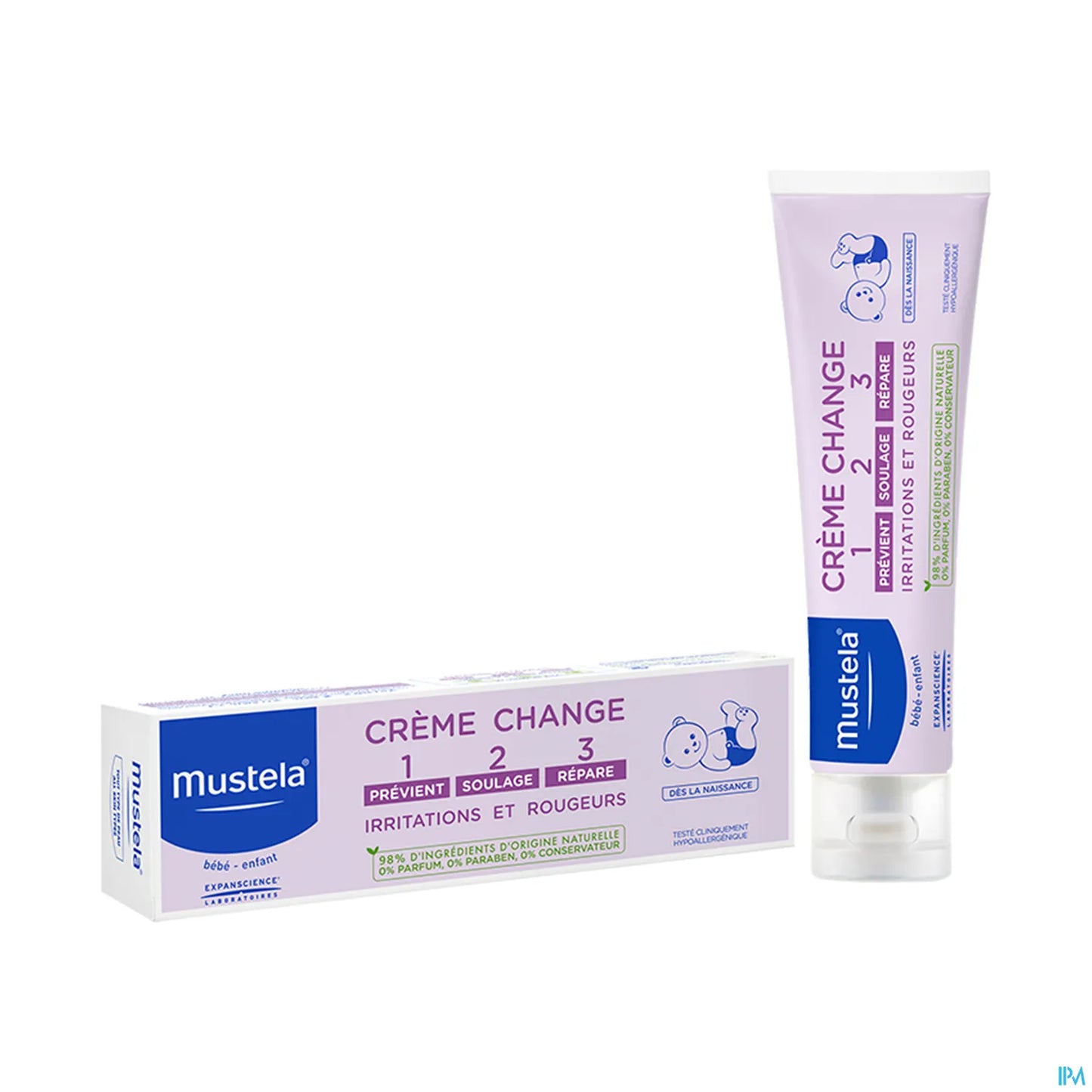 Mustela Bébé Crème Change 1 2 3 50 mL