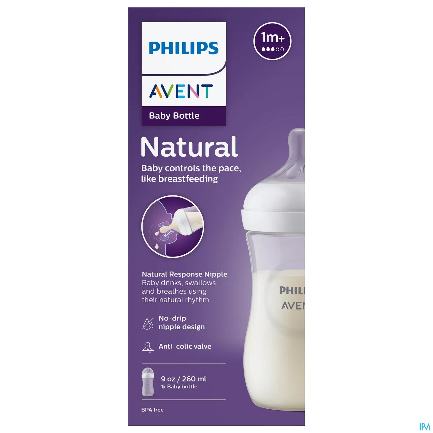 Philips Avent Biberon Natural Response 260ml