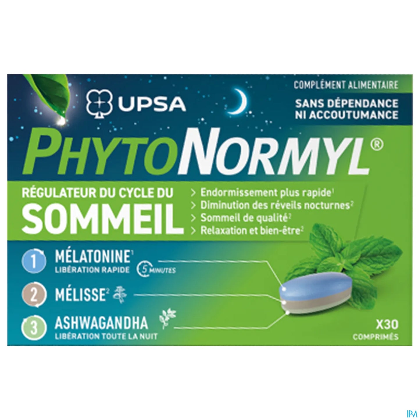 PhytoNormyl Régulateur de Cycle Du Sommeil 30 Comprimés