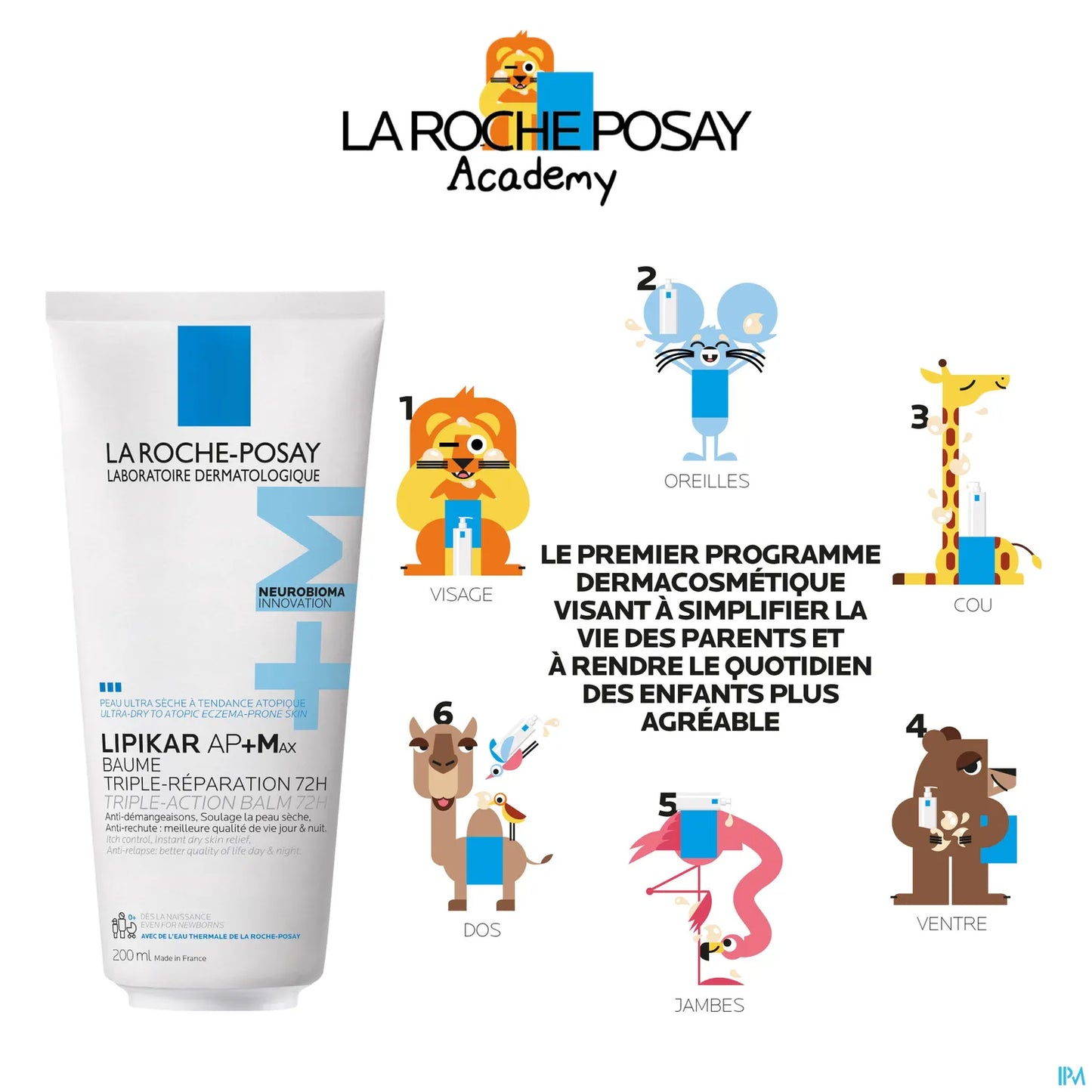 Lipikar Baume AP+ Max 200 mL