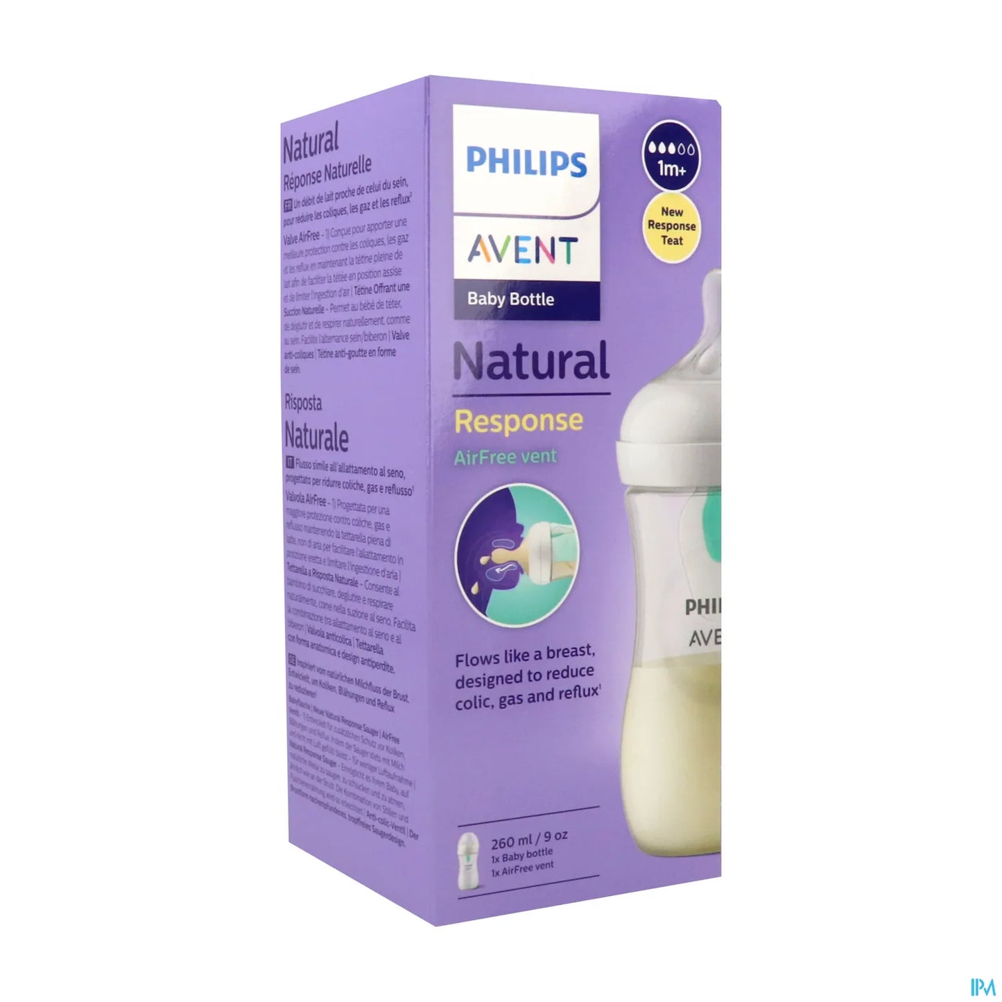 Natural Response AirFree Baby Bottle 260 ml