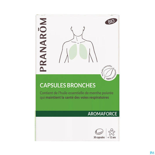 Aromaforce Bronches 75 mg 30 Capsules