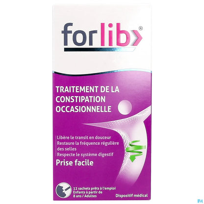 Forlib Constipation - 12 Sachets Solution Buvable