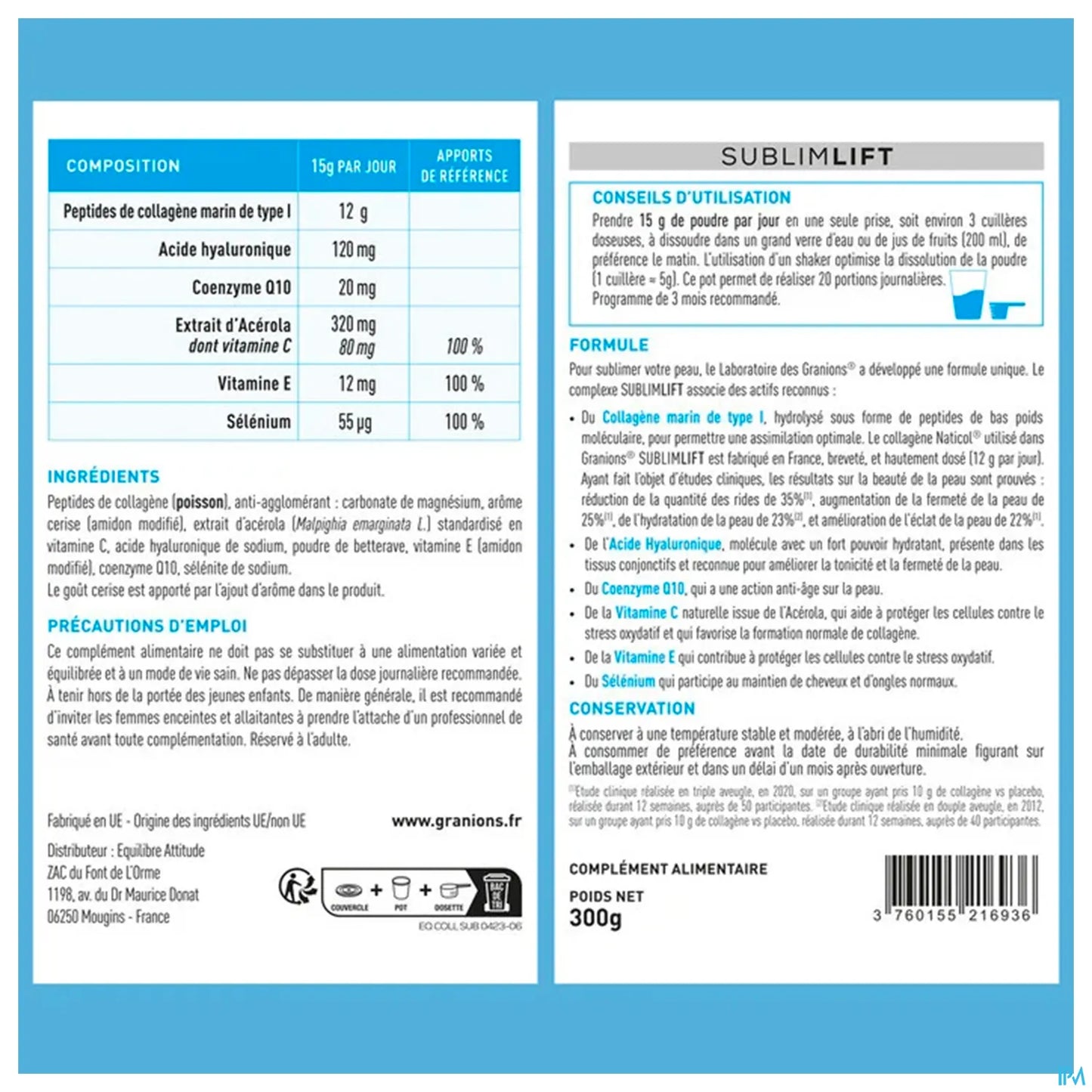 Collagene+ Beaute Liftexpert 300g Powder