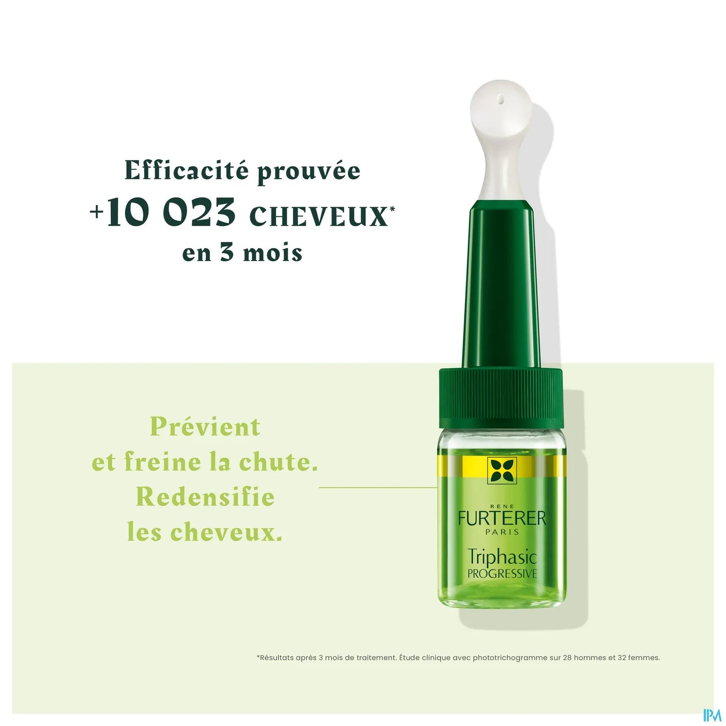 Triphasic Progressive Traitement antichute 8 x 5,5 ml