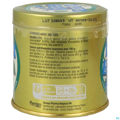 Gomme Valda al gusto di menta ed eucalipto 140 g