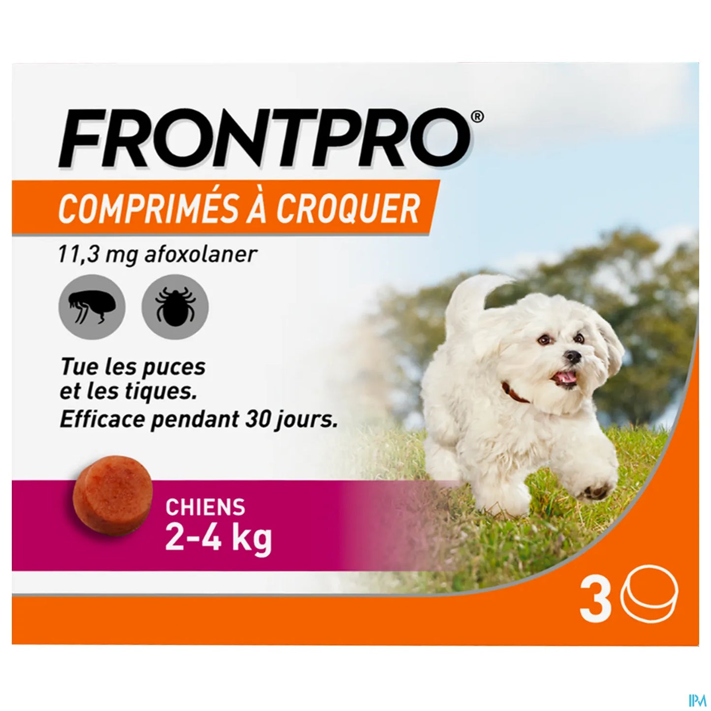 Frontpro Small Dog 2-4 Kg Oral Antiparasitic 3 Tablets