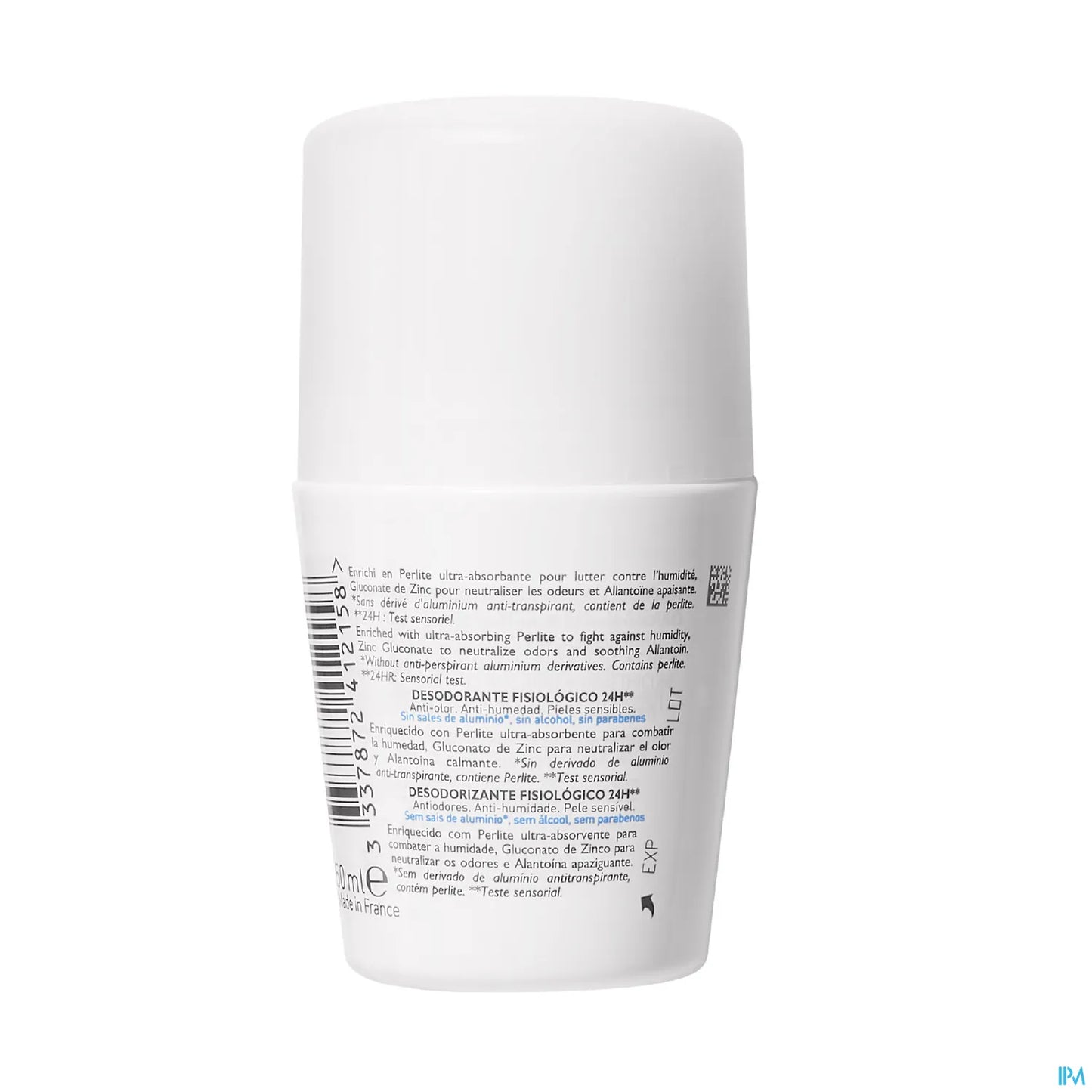 Déodorant 24H Peaux Sensibles Bille 50ml