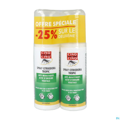 Citriodora Plant Repellent Spray 2x100ml