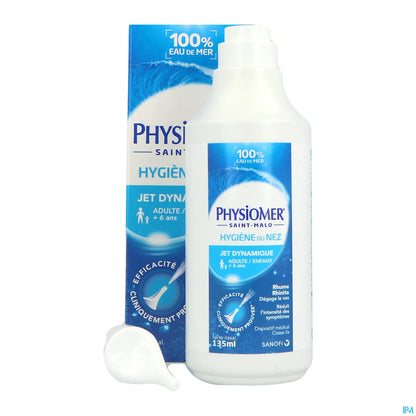 Sanofi Physiomer Jet Dynamique 135ml Solution Nasale Isotonique