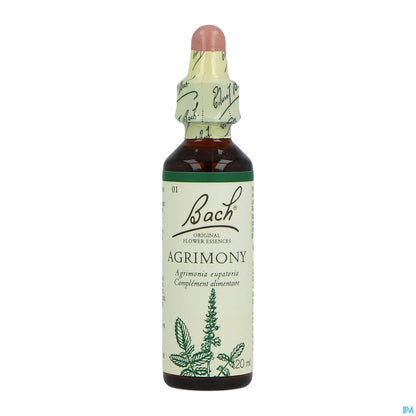 Agrimony N°01 Fiori di Bach 20ml