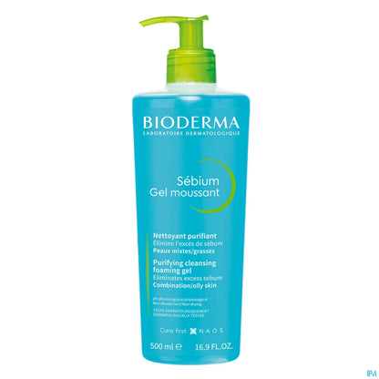 Sebium Gel Moussant Nettoyant Purifiant 400 ml