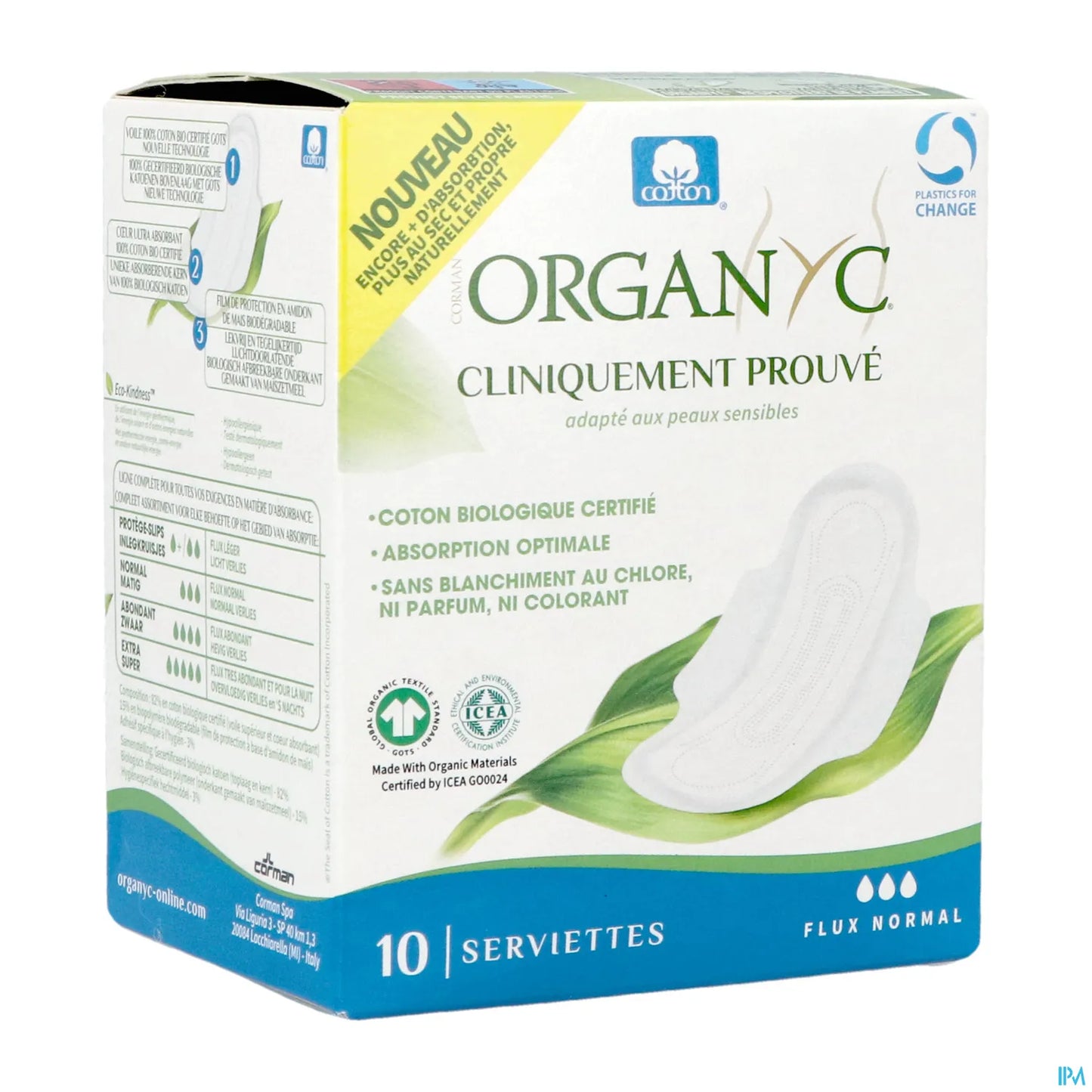 Modern Flow Sanitary Napkins 10 Units