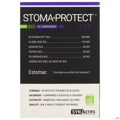 Synactifs StomaProtect Bio 14 Compresse