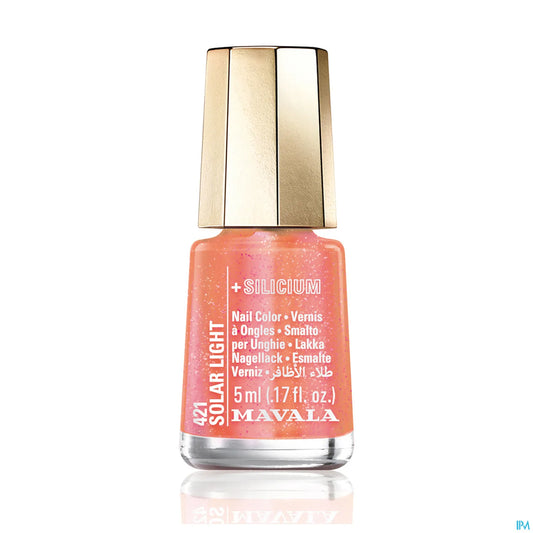Mavala Vernis Ongles Solar Light Mini Color au Silicium 5 mL