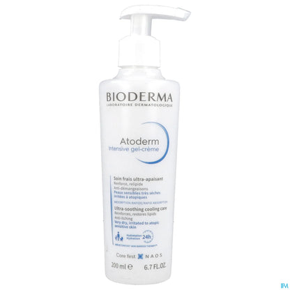 Atoderm Intensive Gel Crème Ultra-Apaisant Rafraîchissant 200 ml