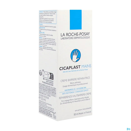 Cicaplast Mains Crème Réparatrice Barrière 50ml
