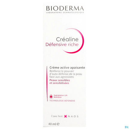 Créaline Defensive Riche Crème Active Apaisante 40ml