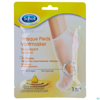 Masque Nourrissant Pieds à l'Huile d'Argan