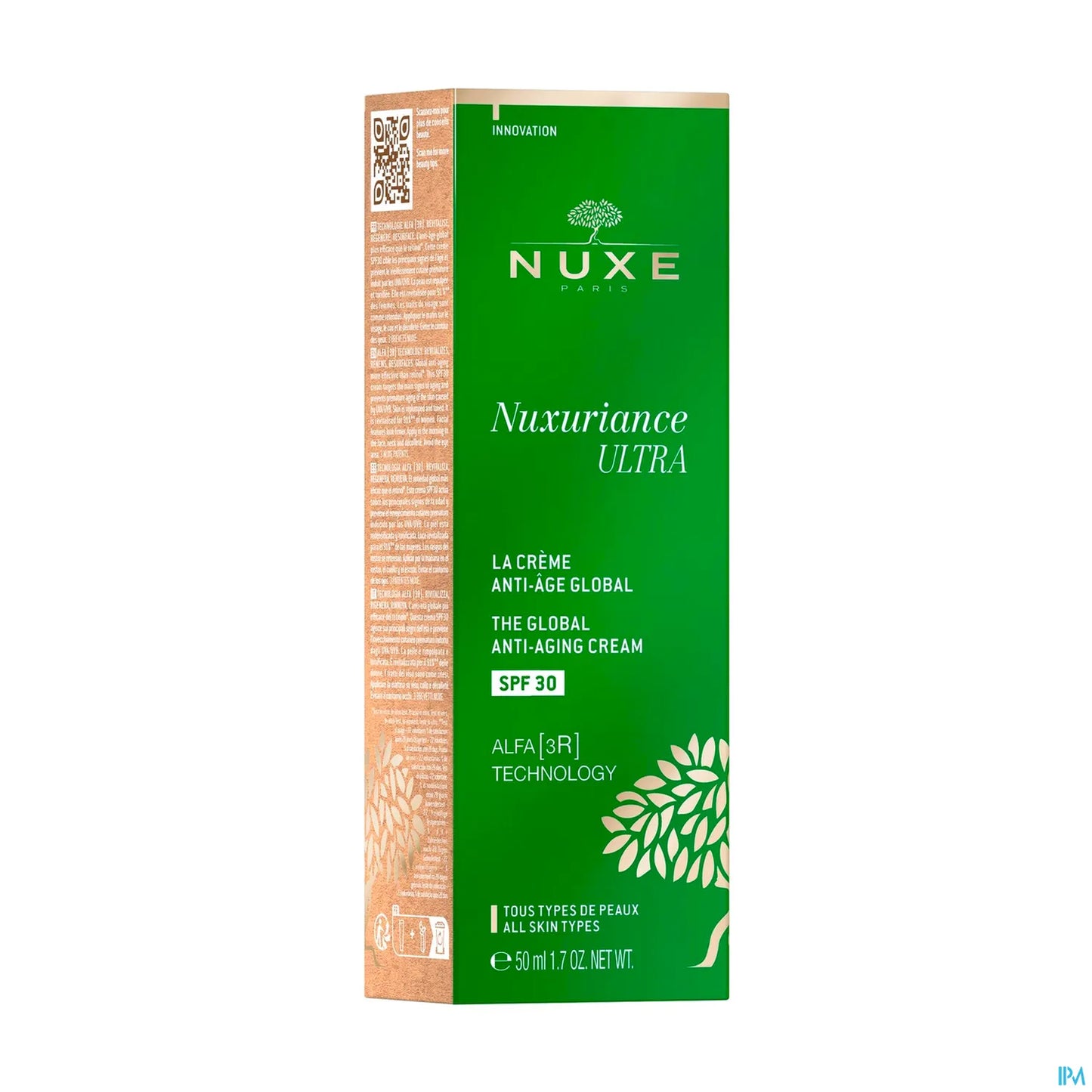 Nuxuriance Ultra Crème Anti Âge Global SPF 30 50ml