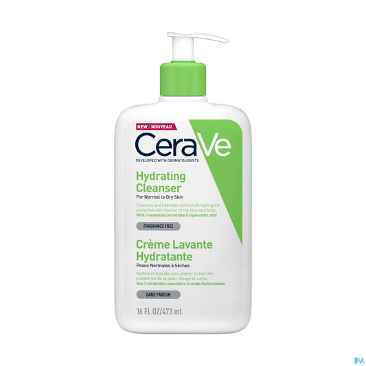 Crème Lavante Hydratante Pour Peau Normale à Sèche 473ml
