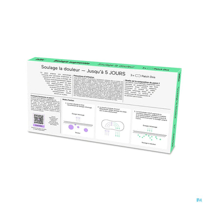 Sanofi Initiv Patch Dos Soulage La Douleur 3 Patchs