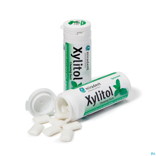 Xylitol Chewing Gum Menthe Verte 30G