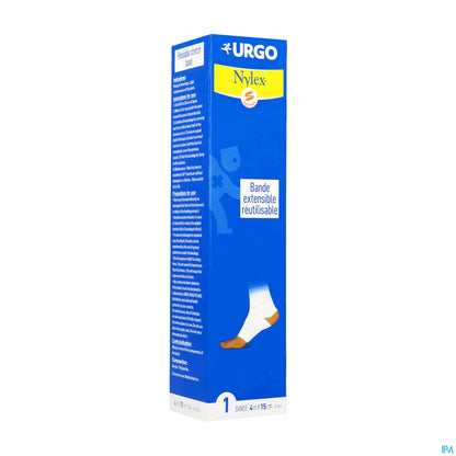 Bande Nylex Extensible Blanc 15 cm x 4 m