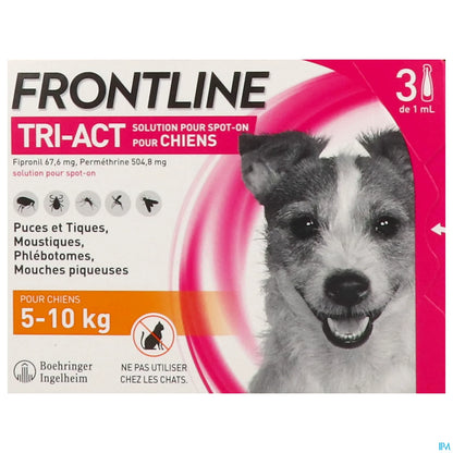 Merial Frontline Tri-Act Dogs 5-10 kg 3 Pipettes