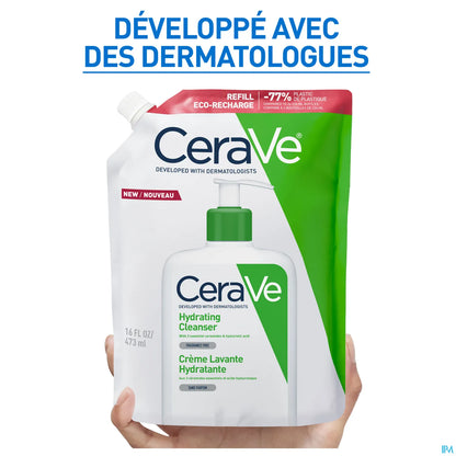 Crème Lavante Hydratante Eco Recharge 473ml