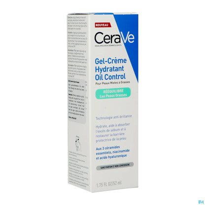 Gel-Crème Hydratant Contrôle de l'Huile 52ml