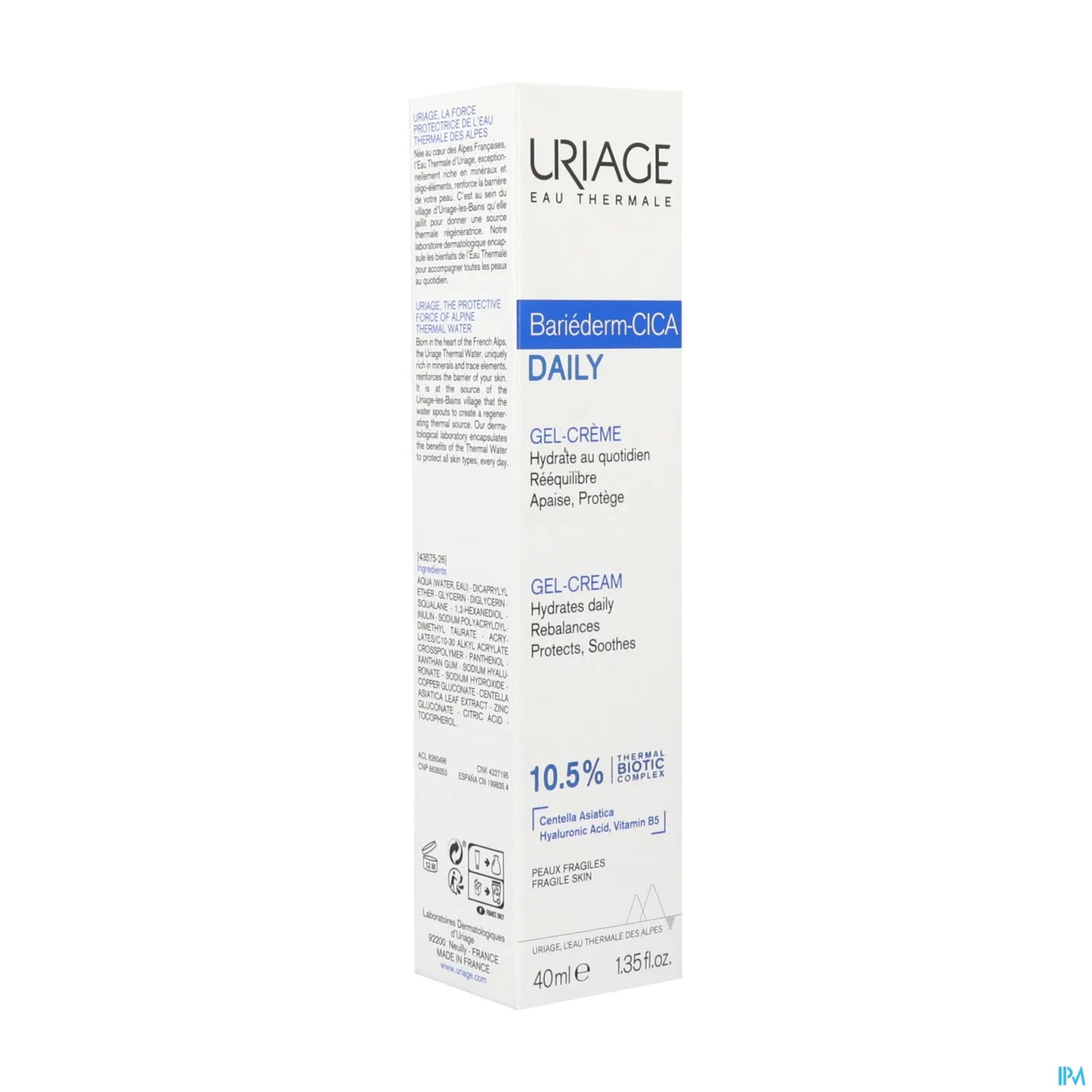 Bariederm Cica Daily Gel Face Cream 40ml