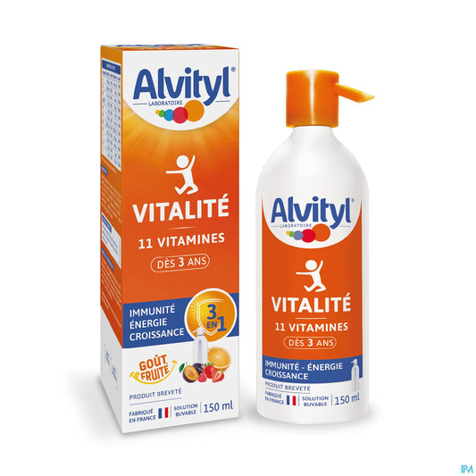 Vitalité Solution Buvable Multivitaminée 150 mL