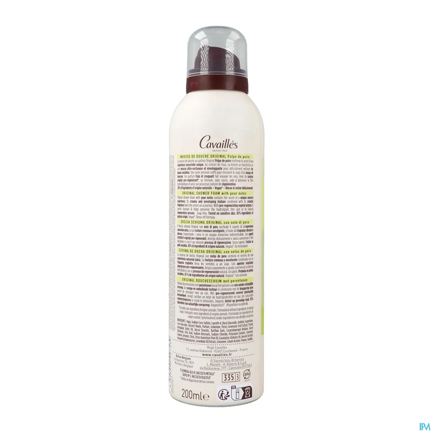 Rogé Cavaillès Shower Foam Pear Pulp 200ml