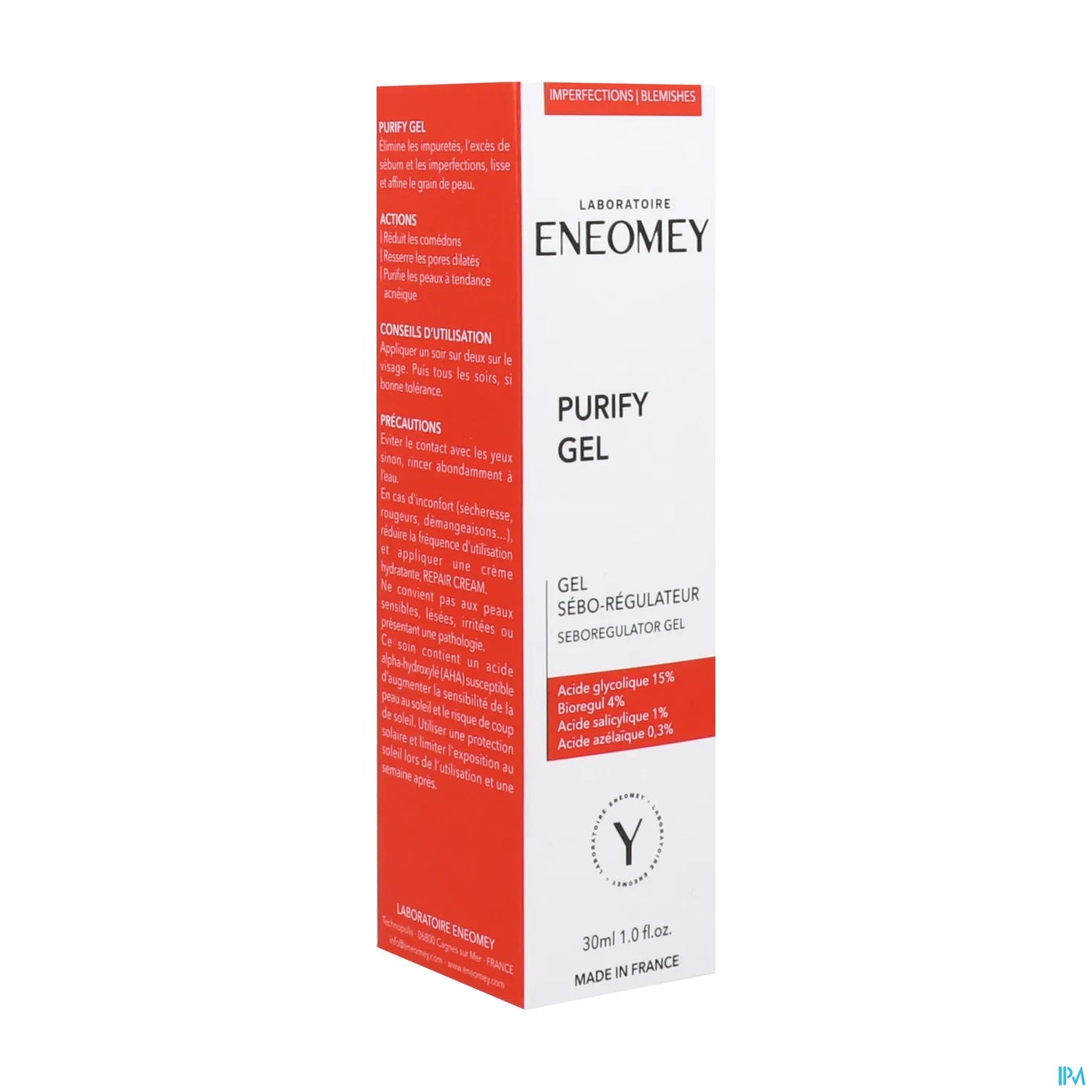 Purify Gel Sébo-Régulateur 30ml