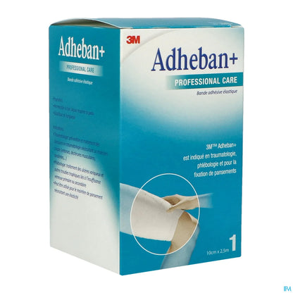 Adheban Plus Bande Élastique Adhésive 10cm x 2,5m
