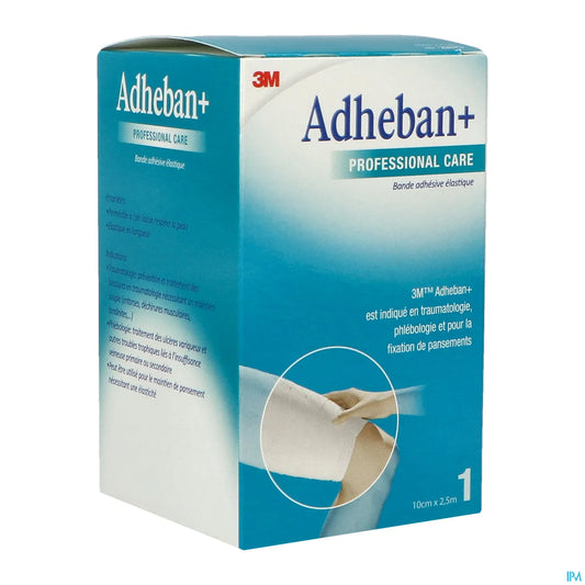 Adheban Plus Bande Élastique Adhésive 10cm x 2,5m
